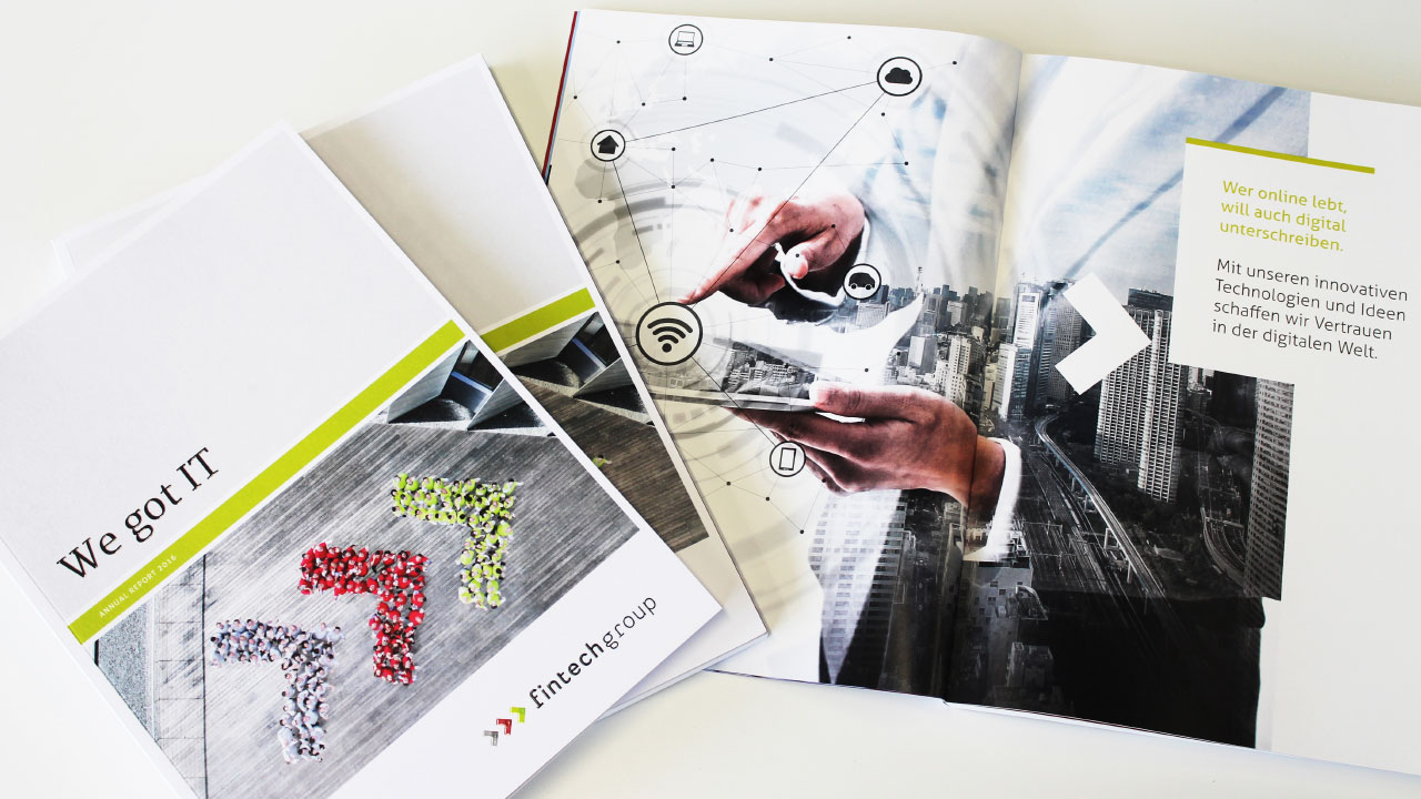 fintech Group Markenbild Jahresbericht