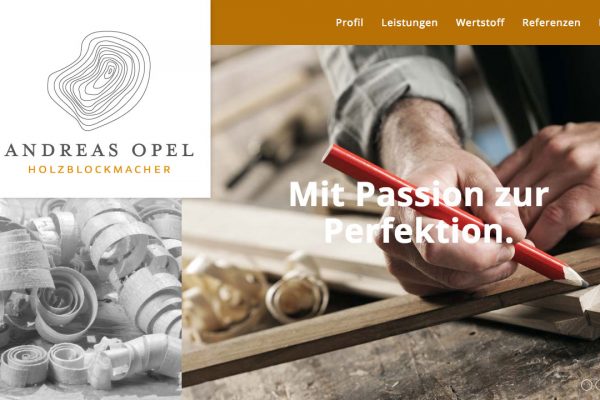 Holzblockmacher Andreas Opel online