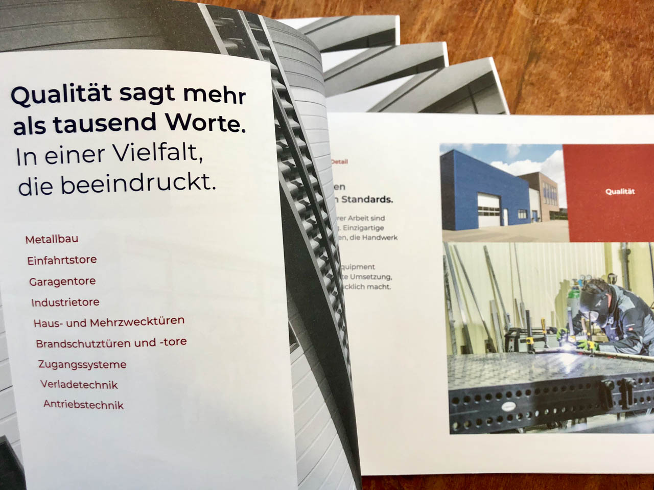 Bauer Tore und Metallbau Booklet