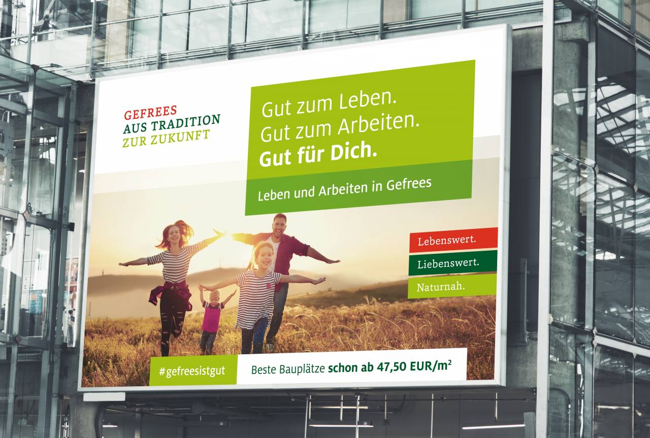 #Gefreesistgut - eine Heimatkampagne Großfäche #gefreesistgut – a home campaign