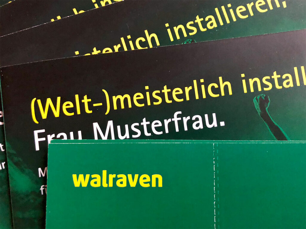 Werde Weltmeister – mit walraven
