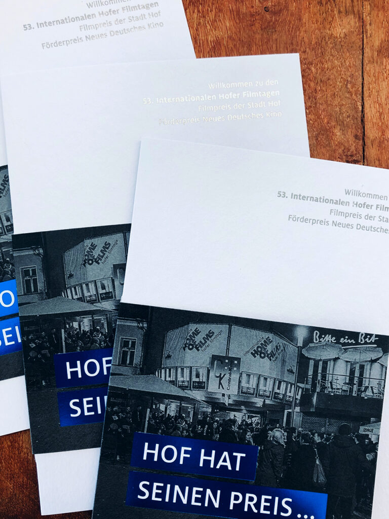 Großes Kino – Hofer Filmtage